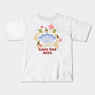 Save The Bees Kids T-Shirt